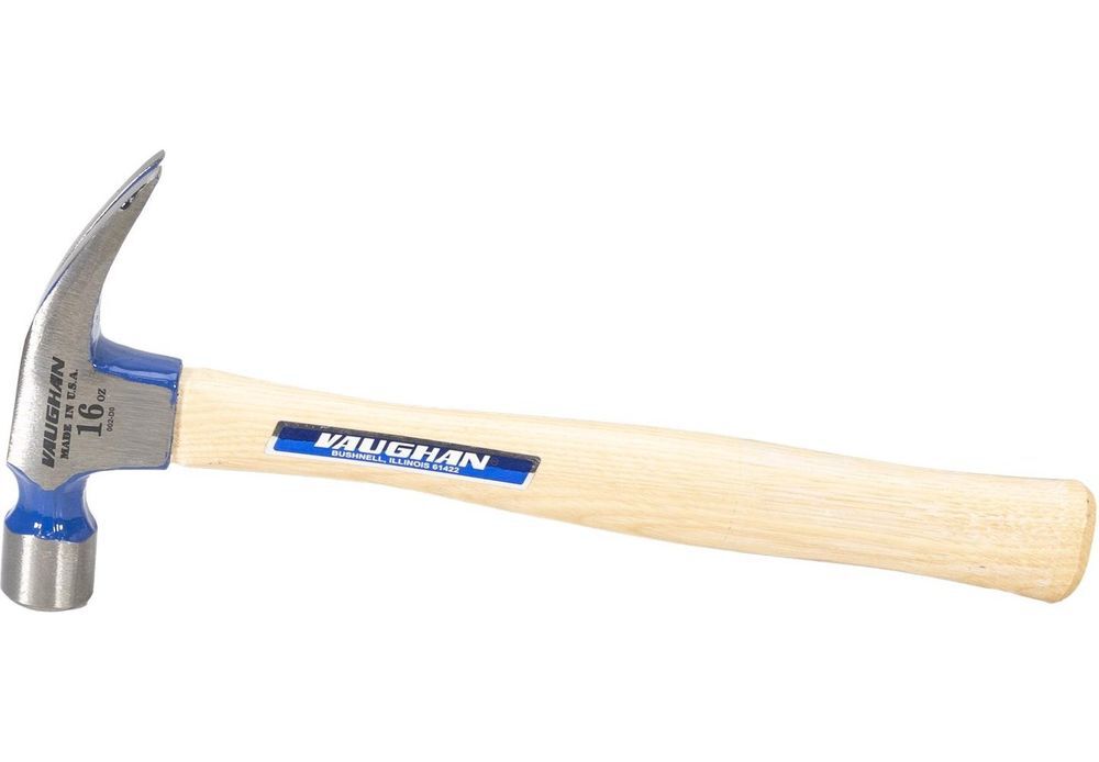 Vaughan 16 Oz Smooth Face Rip Claw Hammer with Hickory Handle, large image number 6