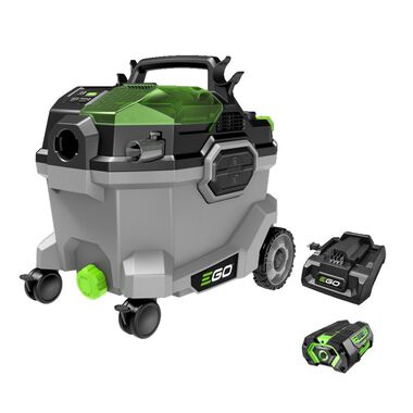 EGO 9 Gallon Wet/Dry Vacuum with 5Ah Battery and Charger Kit