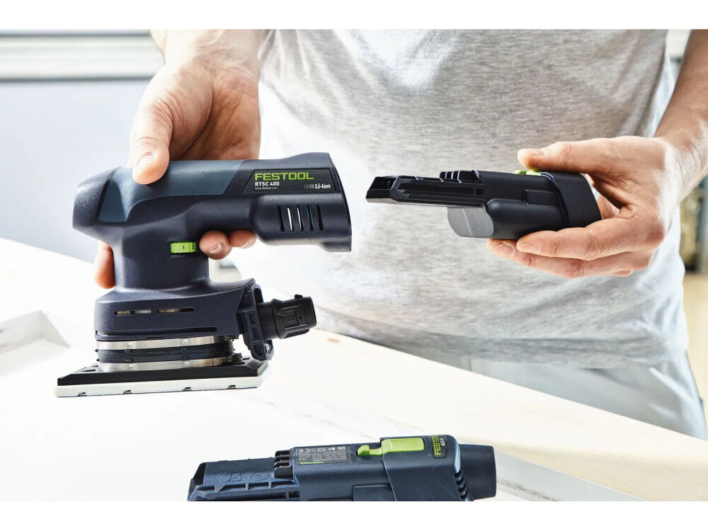 Festool RTSC 400-Basic Cordless Orbital Sander (Bare Tool), large image number 7