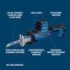 Bosch 18V Compact Reciprocating Saw (Bare Tool), small image number 2