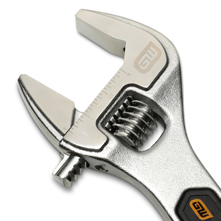 GEARWRENCH 10 Inch Chrome Plated Adjustable Wrench, large image number 2