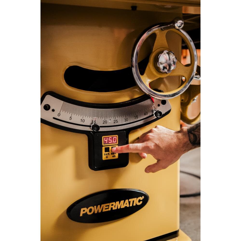 Powermatic 3HP 1PH 230V Table Saw with 50 In. Accu-Fence System and Workbench, large image number 5