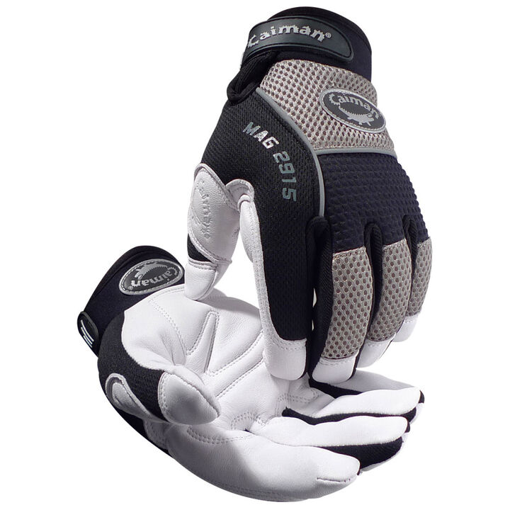 Protective Industrial Products Caiman MAG Gray/White Leather Cold Gloves 1 Pair, large image number 3