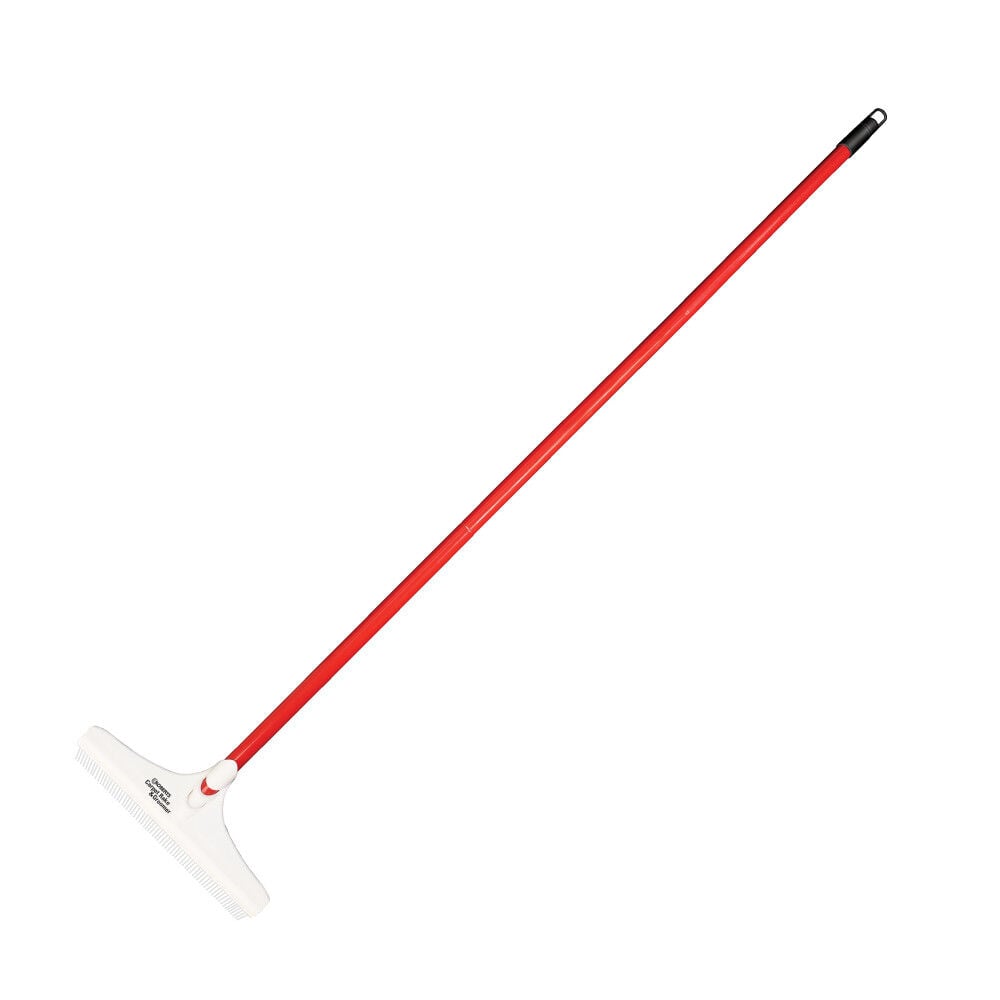 Roberts 12 Inch Carpet Rake and Groomer with 51 Inch Handle, large image number 1