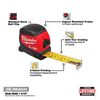 Milwaukee 25Ft Compact Wide Blade Tape Measure, small image number 2