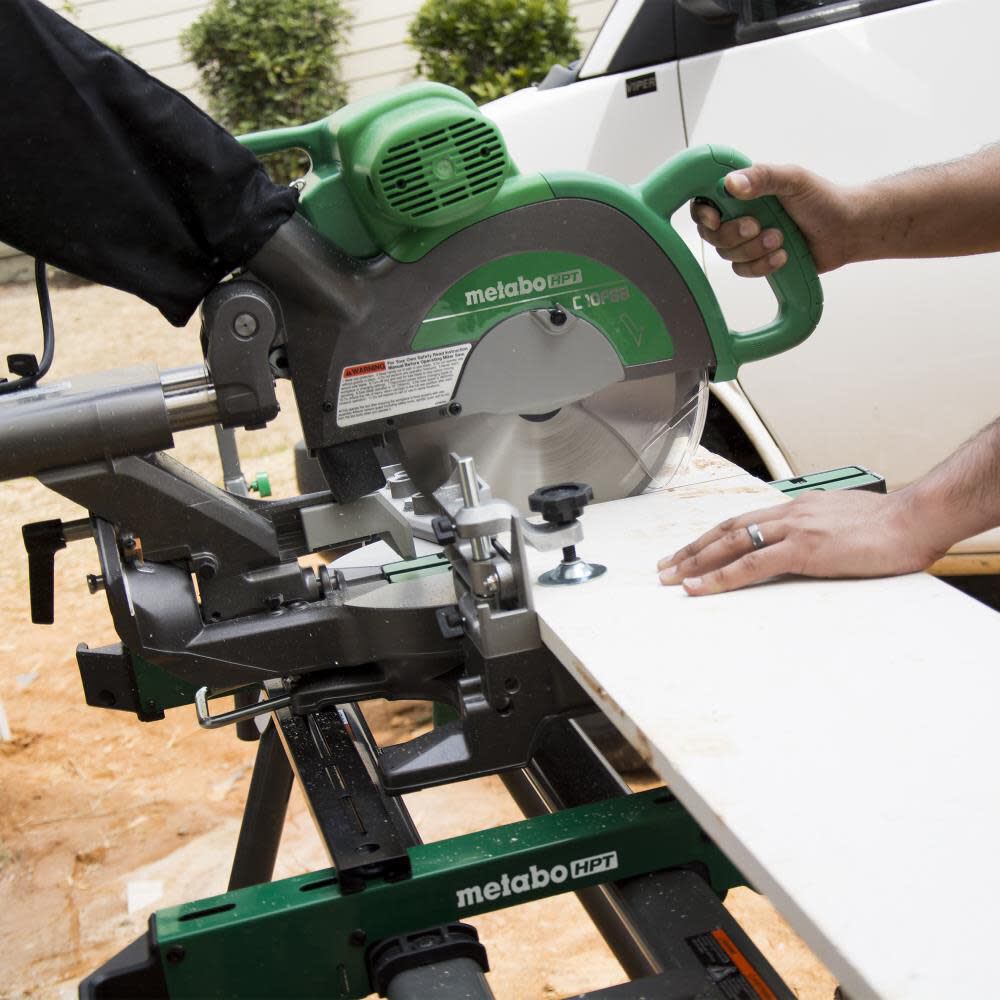 Metabo hpt 10 shop compound miter saw