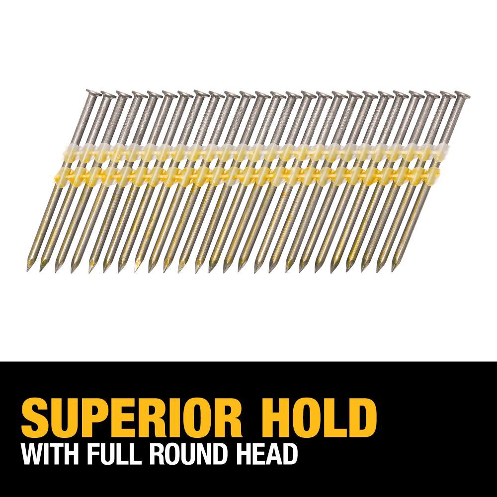 DEWALT 3 1/4 in x .148 in Metal Framing Nails 2000qty DWRHS12D148