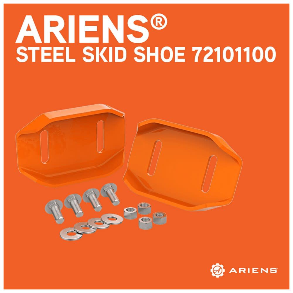 Ariens Powder Coated Steel Skid Shoe Kit for 2Stage SnoThro Models