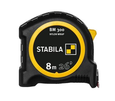 Stabila Tape Measure BM 300 8M 26 Feet CM+Inch