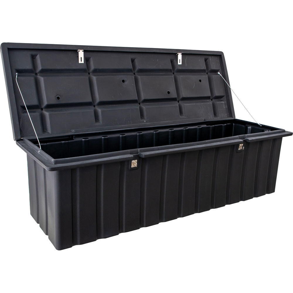 Buyers Products Company 23Hx25Dx77W Inch Black Poly Multipurpose Chest, large image number 2