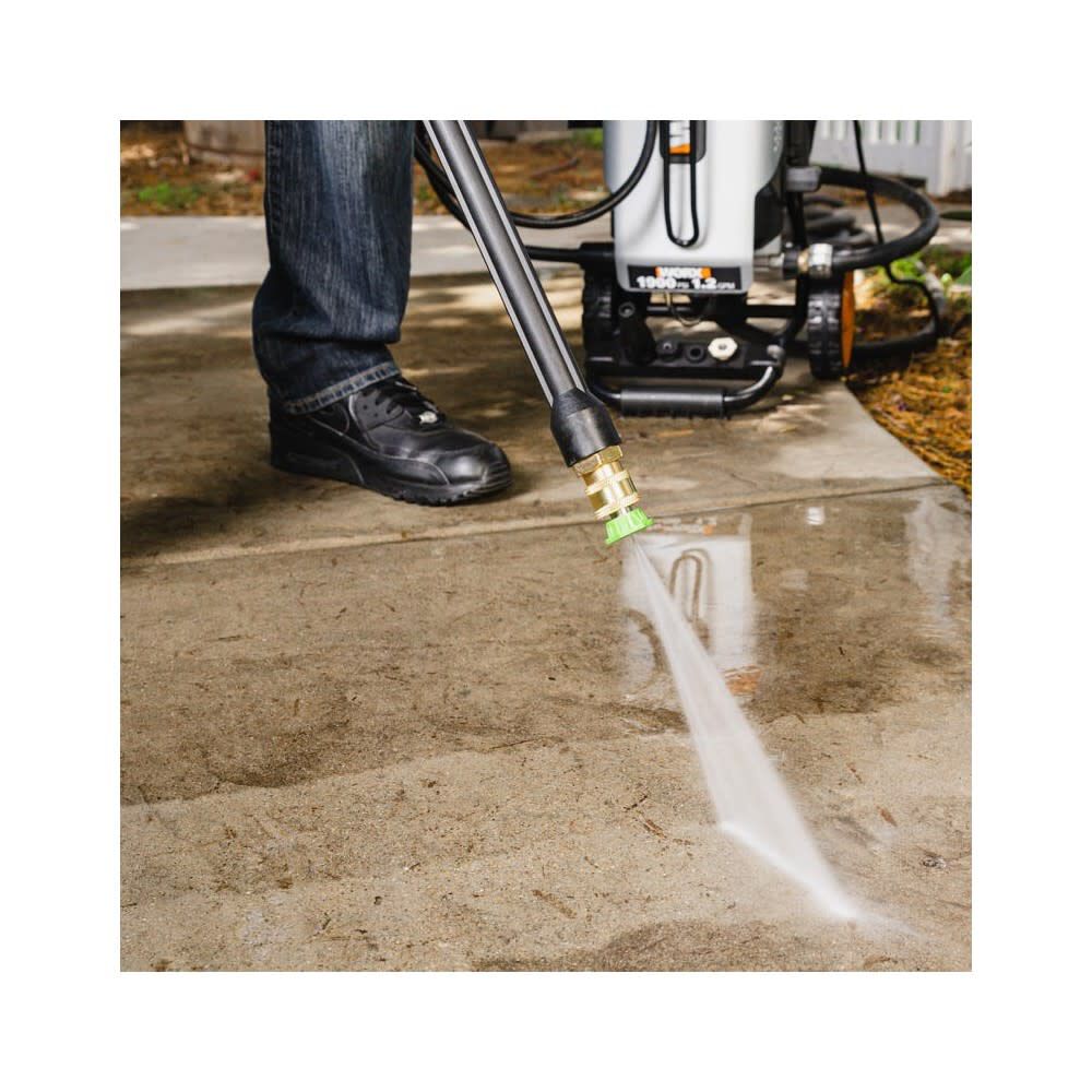 Worx 13A Electric Pressure Washer 1900 Psi/1.2 Gpm WG606 from Worx