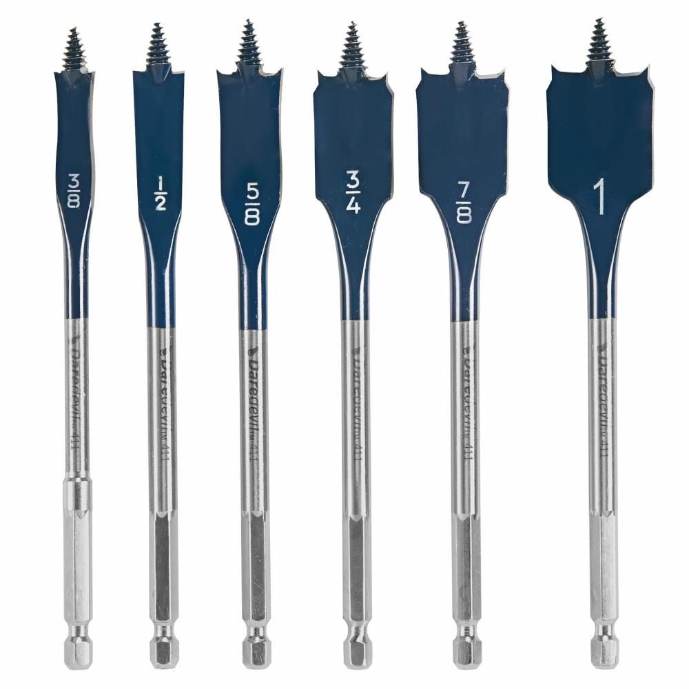 Bosch 6 pc. Daredevil Standard Spade Bit Set, large image number 1