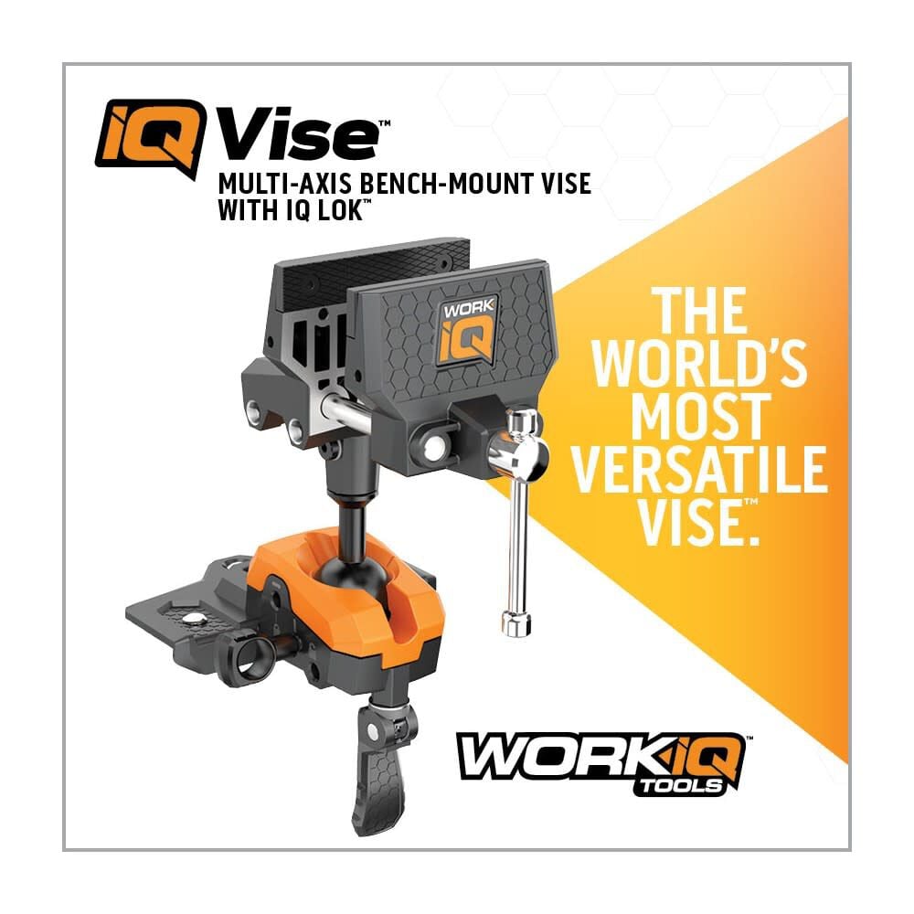 Work IQ 360 degree Multi-Axis Articulating Bench-Mount IQ Vise, large image number 4