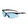 Protective Industrial Products Anser Semi-Rimless Safety Glasses with Black Frame Light Blue Lens and Anti-Scratch Coating Including Neck Cord, small image number 1