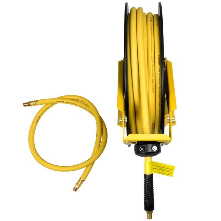 DEWALT 3/8 in. x 50 ft. Double Arm Auto Retracting Air Hose Reel, large image number 10
