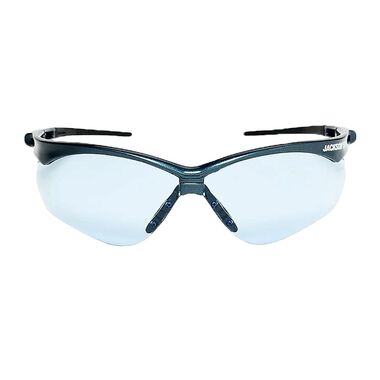 Jackson Safety Glasses Anti Scratch Coating Light Blue Lens Blue Frame