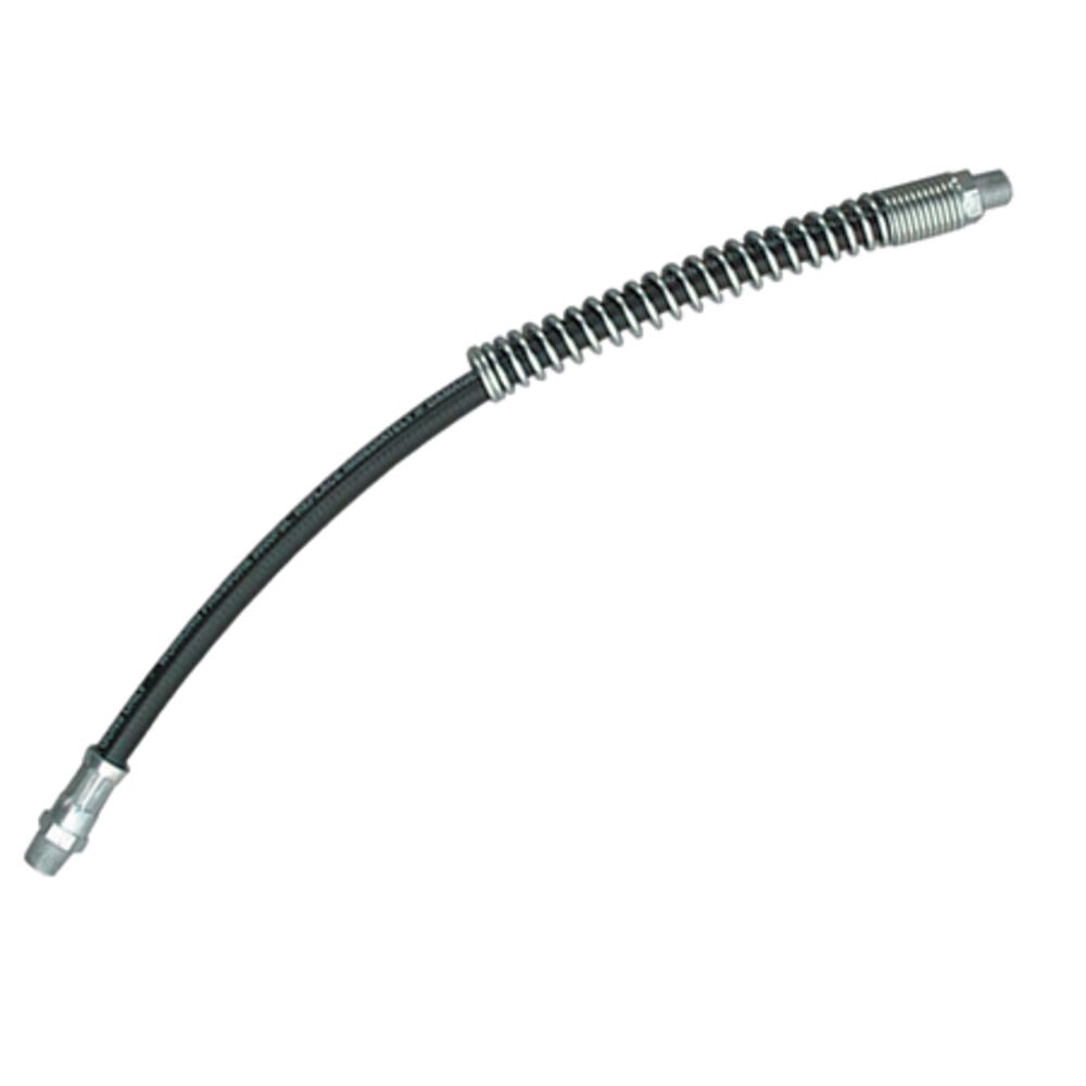 American Forge 12In Grease Gun Whip Hose with Spring Guard, large image number 2