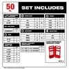 Milwaukee SHOCKWAVE 50-Piece Impact Duty Drill and Drive Set, small image number 2