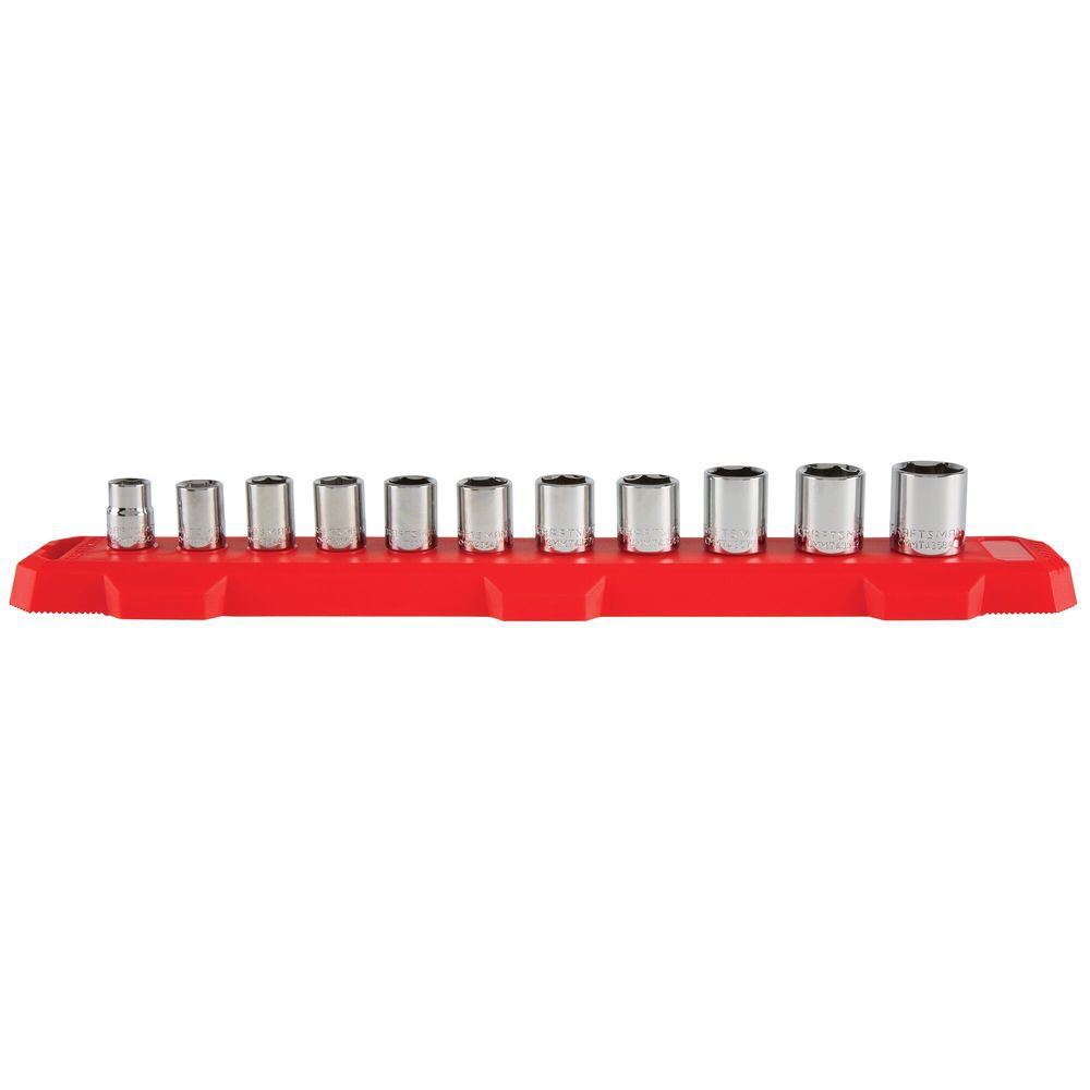 CRAFTSMAN 3/8-in Drive Metric 6 Point Socket Set, 11pc, large image number 3