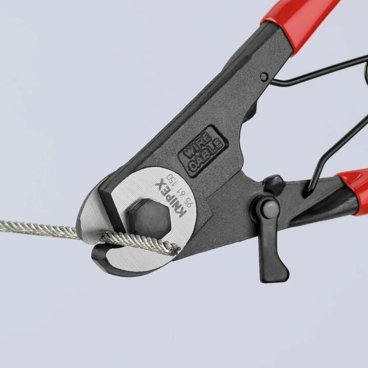 Knipex 6 Inch Steel Bowden Cable Cutter with Plastic Handle, large image number 5