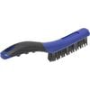 Marshalltown Heavy-duty Ergonomic Soft Grip Steel Shoe Handle Wire Brush, small image number 3
