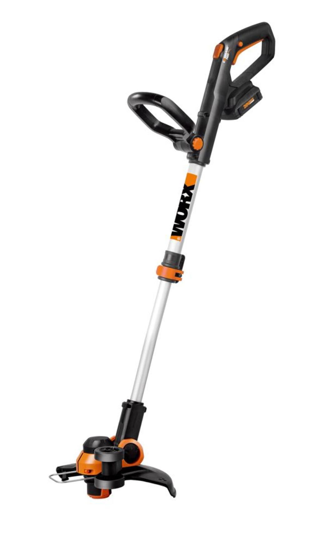 WORX WG163.1 GT 3.0 20V 12-Inch Cutting Diameter Cordless Grass Trimmer (2  x 2.0 Ah Batteries & 1 x Charger) Orange WG163.10 - Best Buy