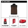 Milwaukee M12 Heated AXIS Vest Kit with Heated Gear Power Source and App Control, small image number 4