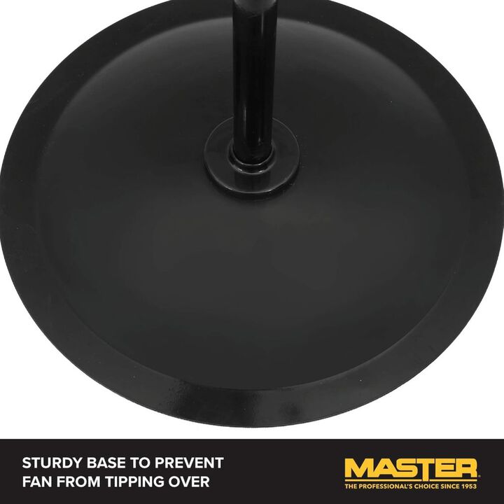 Master 30 Inch Diameter High Velocity Oscillating Pedestal Fan, large image number 5
