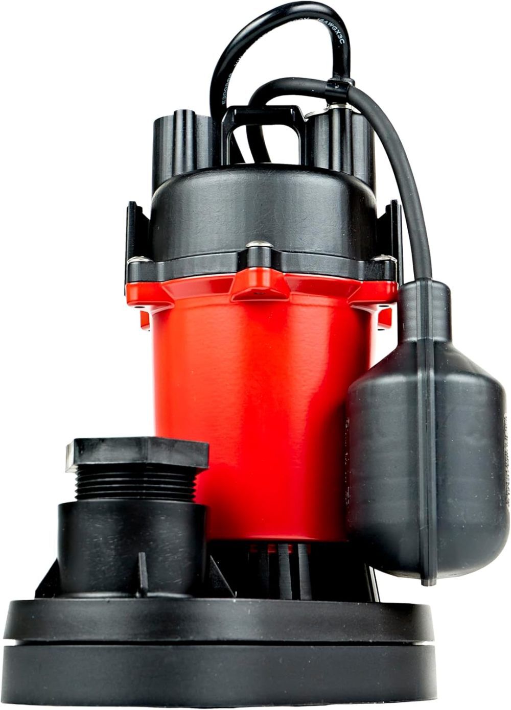 Red Lion 1/3HP 3200 GPH Sump Pump with Tethered Switch, large image number 1