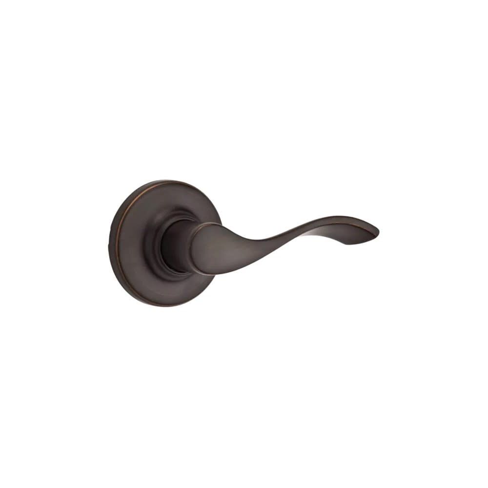 Kwikset Venetian Bronze Hall/Closet Balboa Passage Door Lever, large image number 3