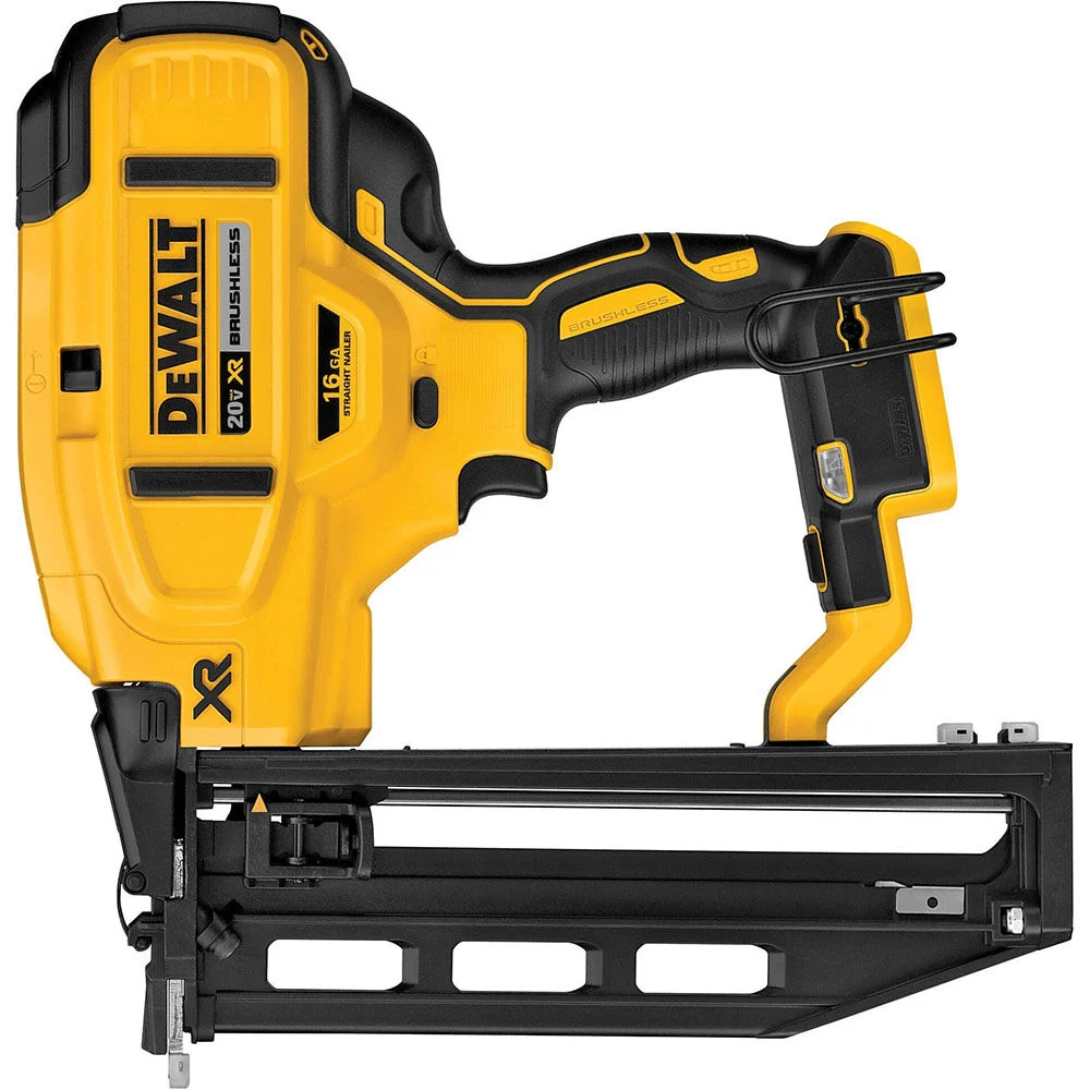 DEWALT 20V MAX XR 16 GA Cordless Straight Finish Nailer (Bare Tool), large image number 1