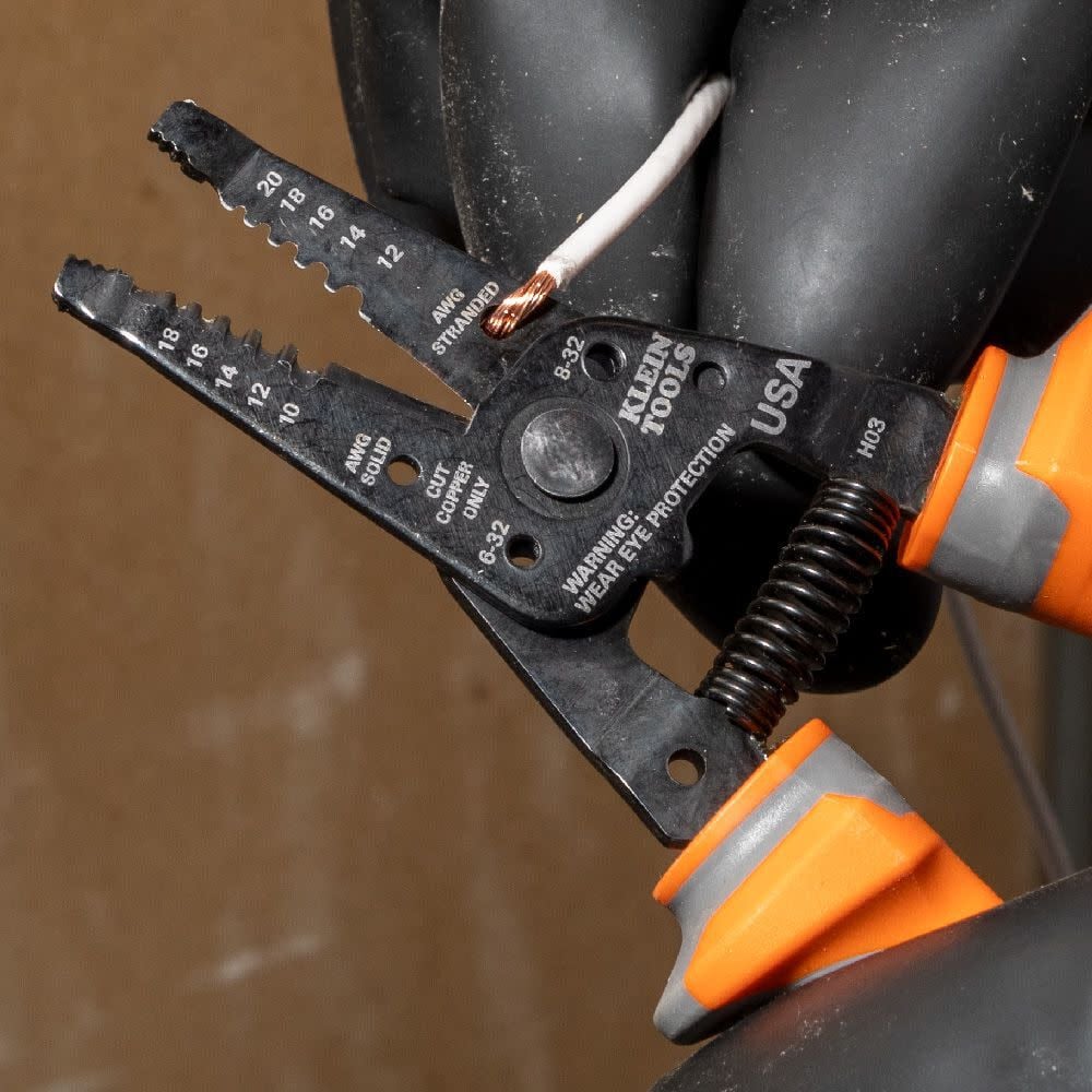Klein Tools Insulated Wire Stripper & Cutter, large image number 8