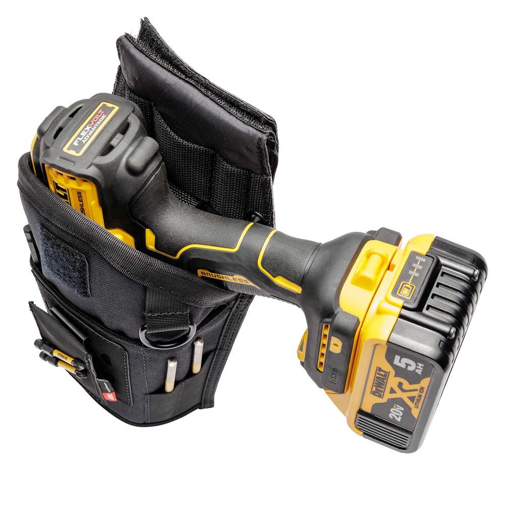 Diamondback Toolbelts Solo X Ultimate Drill/Driver Holster with Built-In D-Ring, Black, large image number 10
