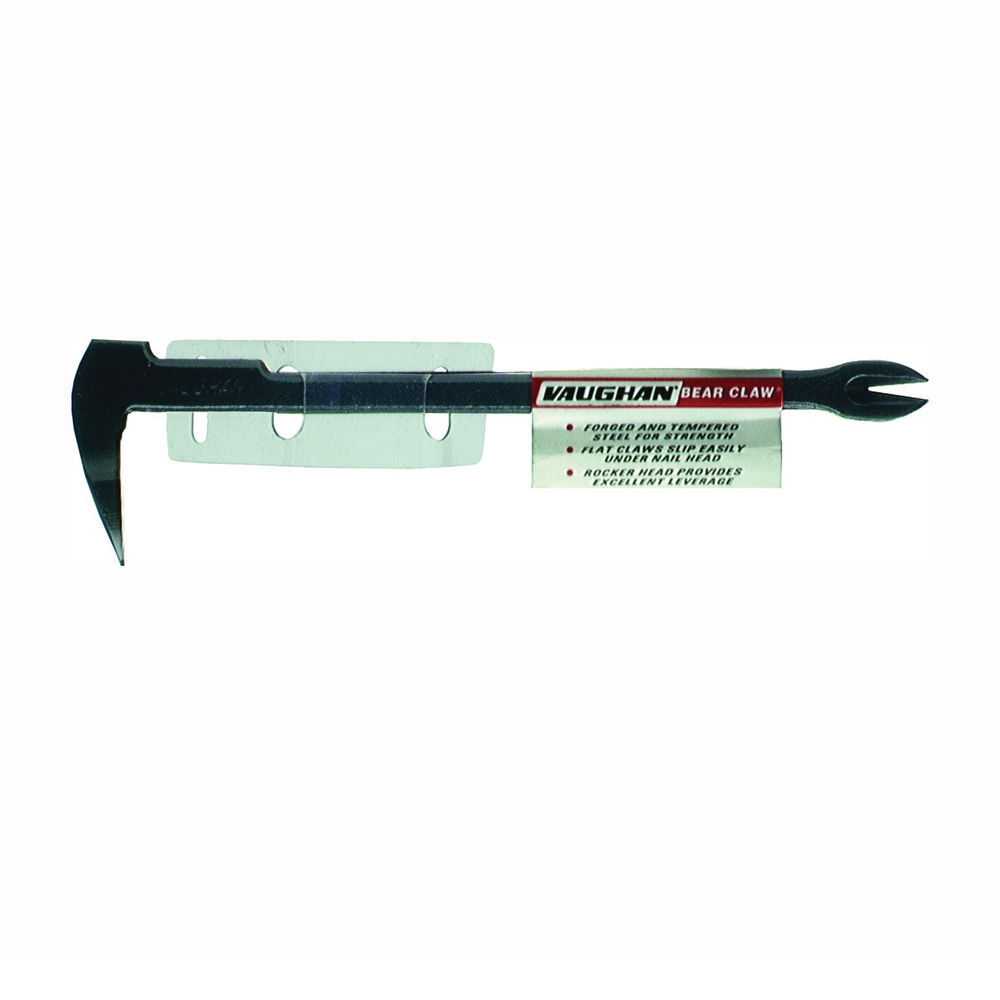 Vaughan BEAR CLAW 9 1/2 Inch Black Steel Flat Claw Tip Nail Puller, large image number 2