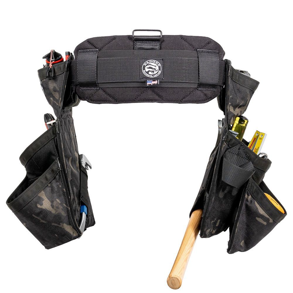Badger Tool Belts Side-By-Side Carpenter Belt, Black Camo, large image number 3