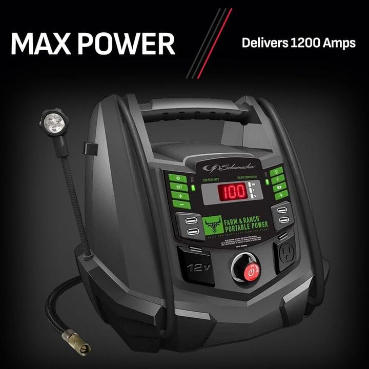 Schumacher Electric 1200A Jump Starter and Portable Power Station, large image number 5