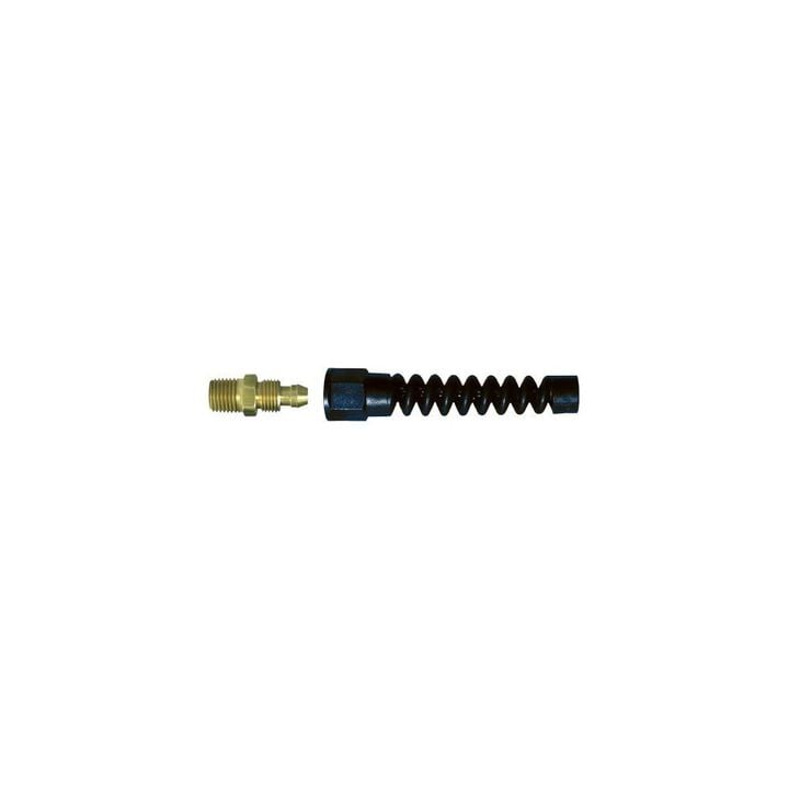 Coilhose 100ft Straight Hose, 1/4in MPT, Blue, large image number 3