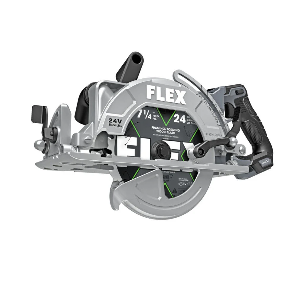 FLEX 24V 7 1/4in Circular Saw Rear Handle Stacked Lithium (Bare Tool), large image number 1