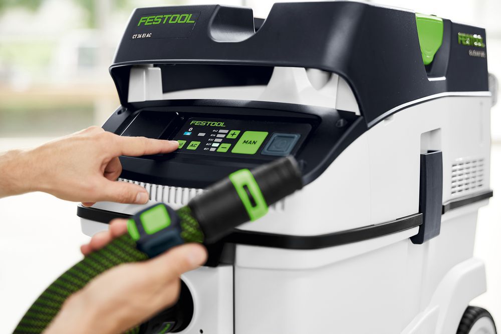 Festool CLEANTEC CT 36 EI AC HEPA 138 CFM 350-1200W Corded Dust Extractor, large image number 3