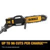 DEWALT 20V MAX Lithium-Ion Cordless Pole Saw and Pole Hedge Trimmer Combo Kit, small image number 5