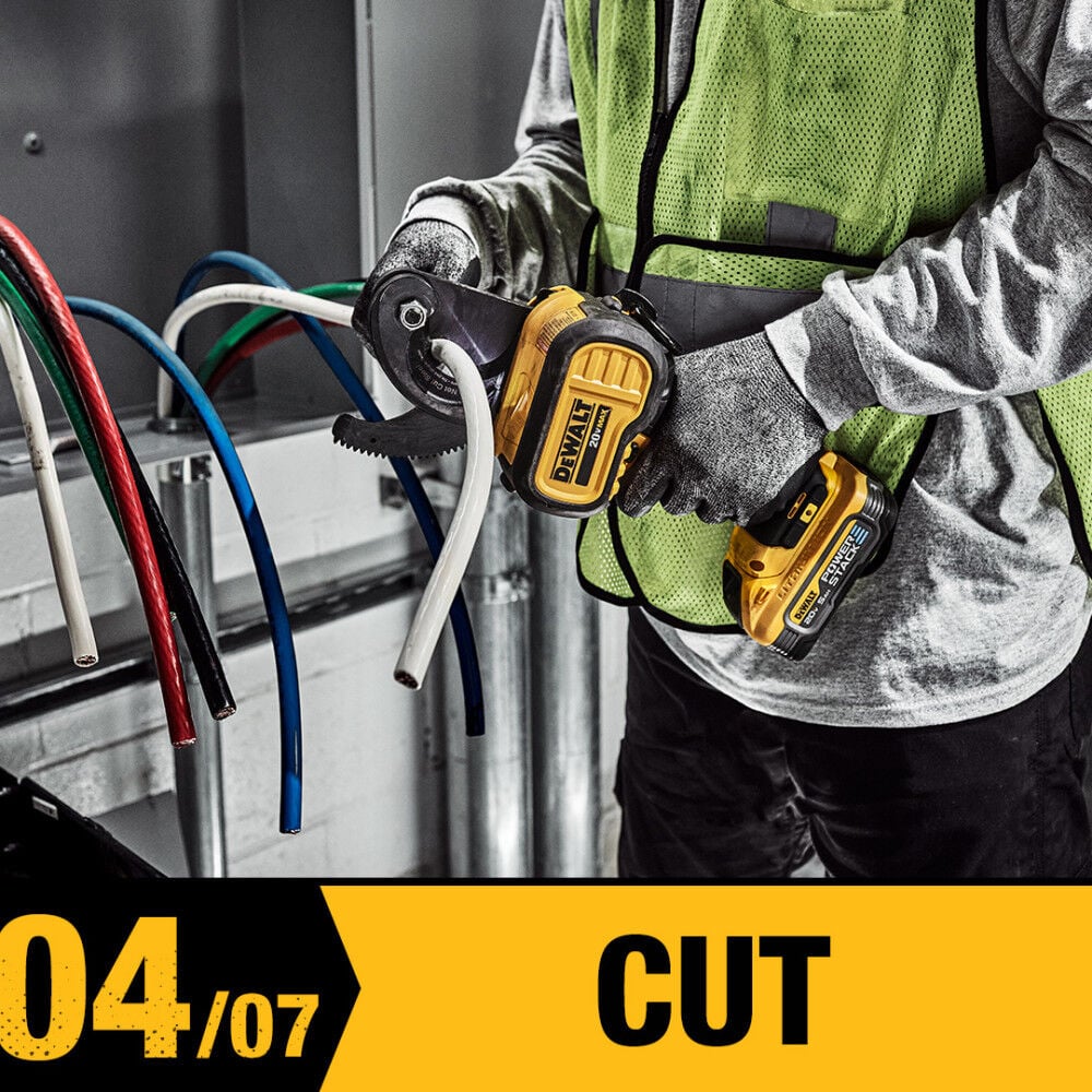 DEWALT 20V MAX Cordless Cable Stripper (Bare Tool), large image number 7
