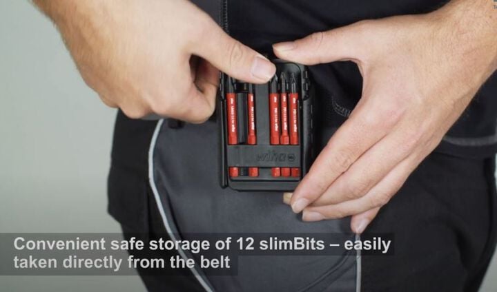 Wiha 12 Piece Insulated SlimLine Blade Belt Set, large image number 3