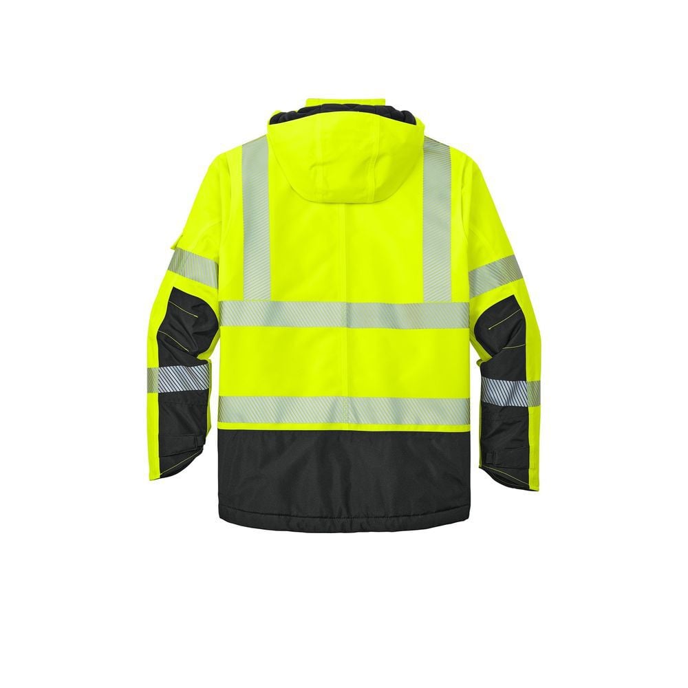 Carhartt Waterproof Class 3 Sherwood Hi-Vis Lime Jacket, large image number 6