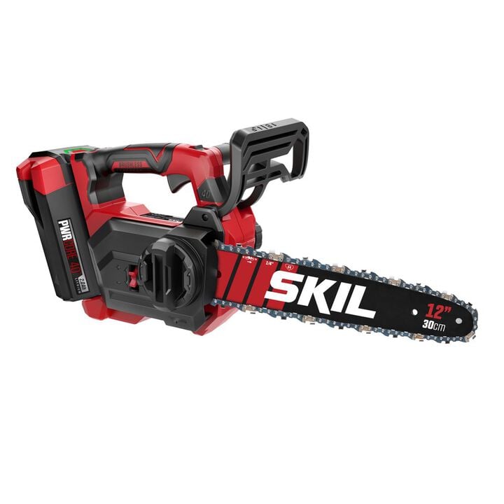 SKIL PWR CORE 40 40V 12 Inch Top Handle Chain Saw Kit, large image number 2