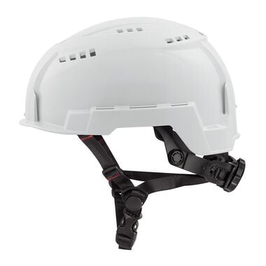 Milwaukee White Vented Helmet with BOLT Class C