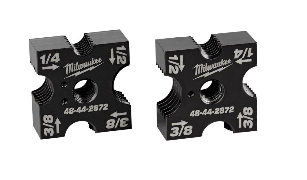 Milwaukee 1/4 in. 3/8 in. 1/2in. Replacement Cutting Die Set, large image number 1