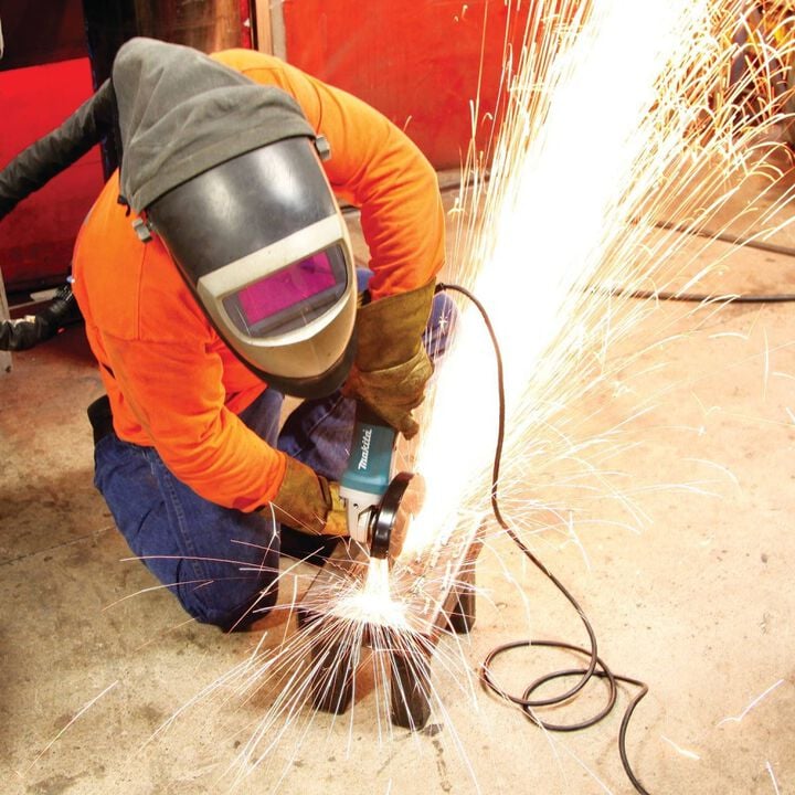 Makita 5 in. SJS High-Power Paddle Switch Angle Grinder, large image number 8