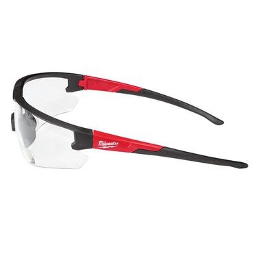 Milwaukee Safety Glasses - +2.00 Magnified Clear Anti-Scratch Lenses, large image number 6