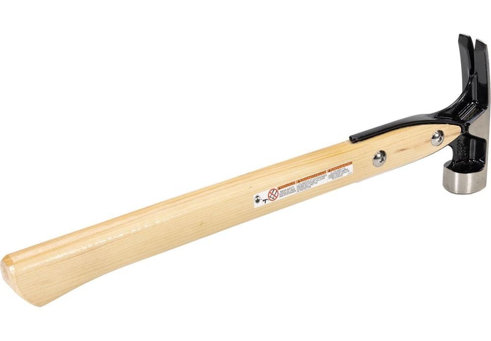 Vaughan 20 Oz Milled Face Rip Hammer with Hickory Handle, large image number 5