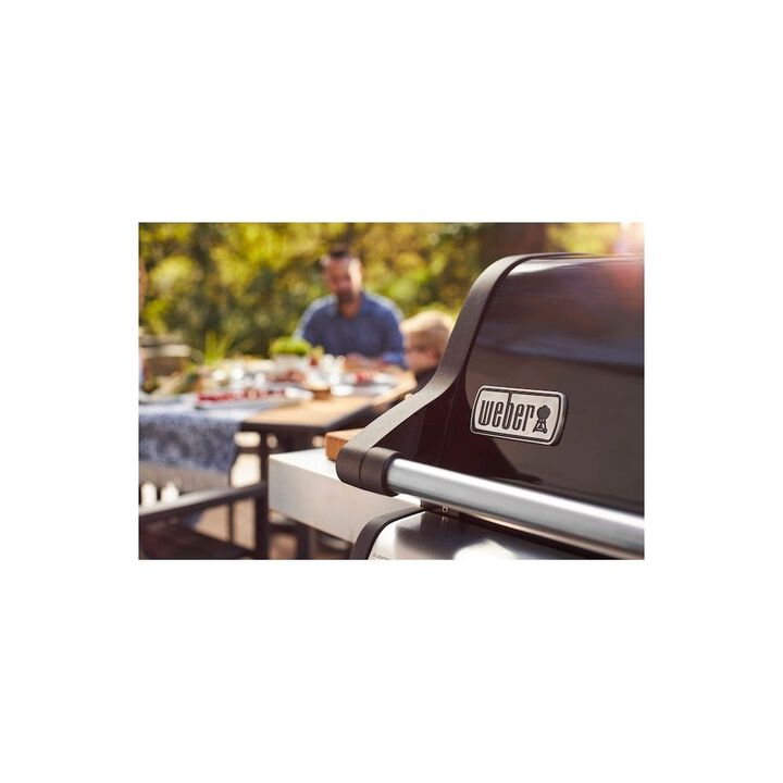 Weber Spirit EX-325 32000 BTU 3 Burner Liquid Propane Gas Grill Black, large image number 4